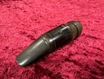 Photo Vintage Selmer Paris Long Shank C** Hard Rubber Mouthpiece for Alto Sax